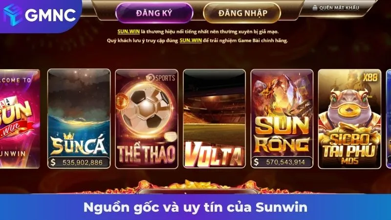 Nguồn gốc và uy tín của Sunwin