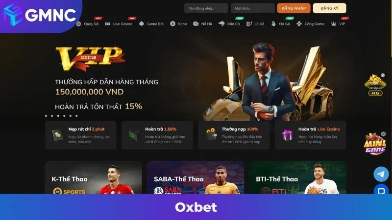 Nhà cái Oxbet